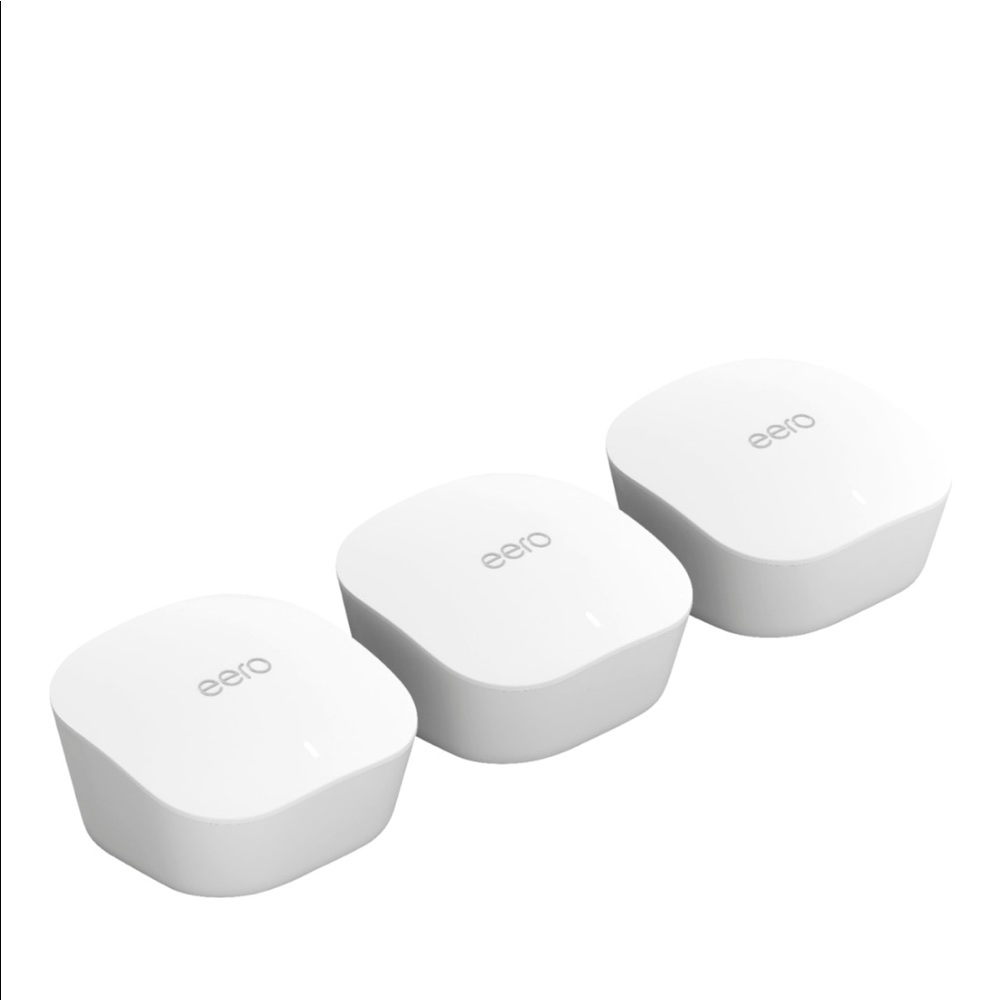 Amazon eero mesh WiFi system router replacement for whole-home coverage (3-pack)